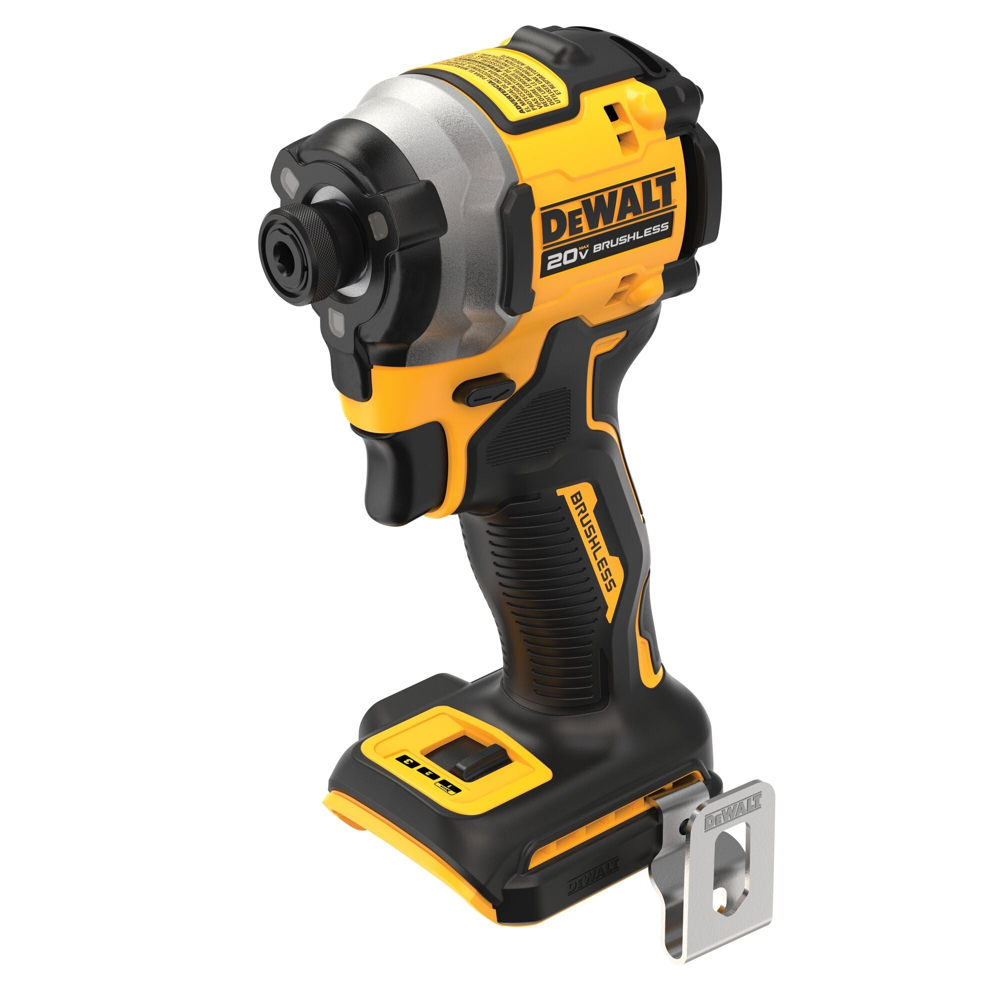 DEWALT DCF850B Atomic 20V MAX* 1/4 in Brushless Cordless 3-Speed Impact Driver (Tool Only)