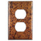 Distressed Light Copper - 1 Duplex Wallplate