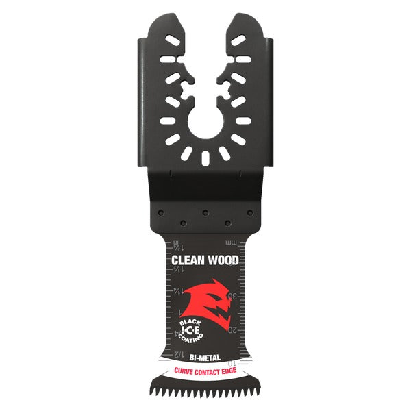 Diablo DOU125JBW10 1-1/4 in. Universal Fit Bi-Metal Oscillating Blade for Clean Wood