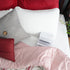 Linen Texture Woven Button Decorative Pillow Cover