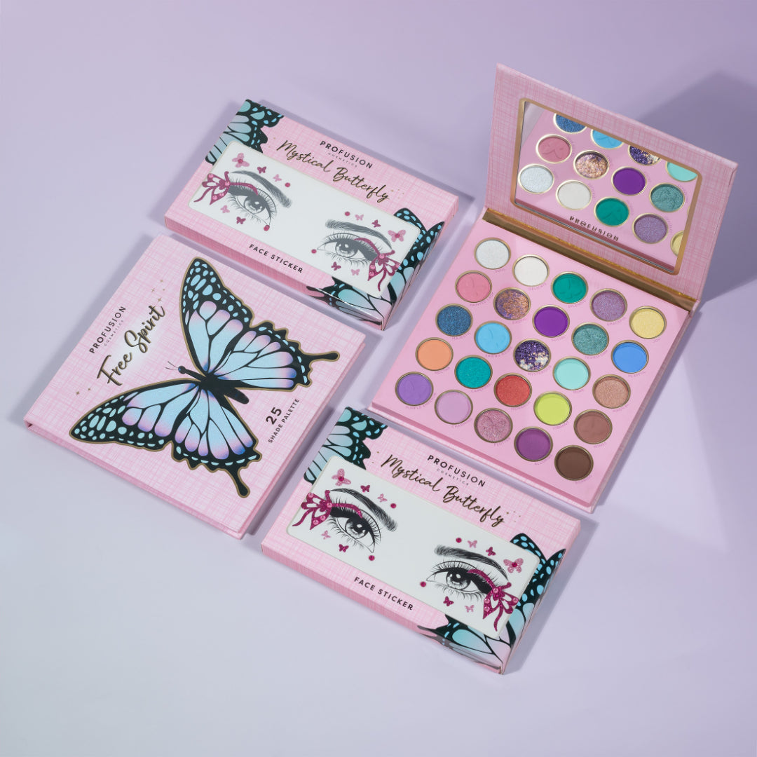 Empowered Butterfly | Free Spirit 25-Shade Palette Eye Shadow