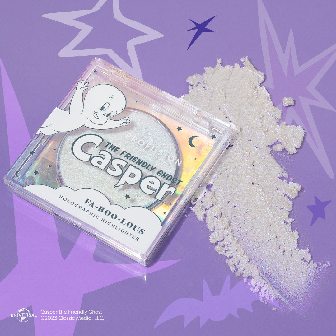 Casper the Friendly Ghost | Fa-Boo-Lous Holographic Makeup Highlighter