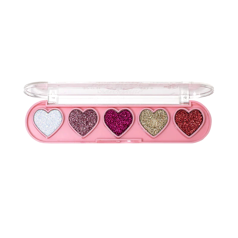 Dear Cupid - You Heart Me 5 Shade Glitter Palette Eye Shadow