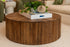 Cyrano Round Wooden Coffee Table by Gabby Decor