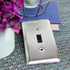 Devon Brushed Nickel Steel - 1 Cable Jack Wallplate