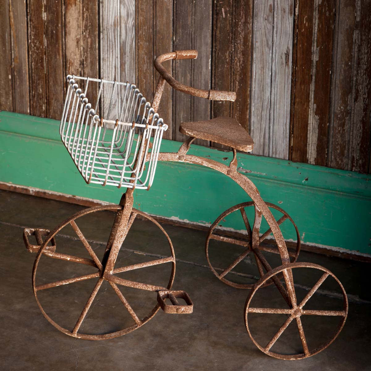 Lovecup Vintage-Style Tricycle Planter L446