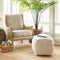 Lovecup Indoor/Outdoor Eco-Friendly Nubby Pattern Pouf L156