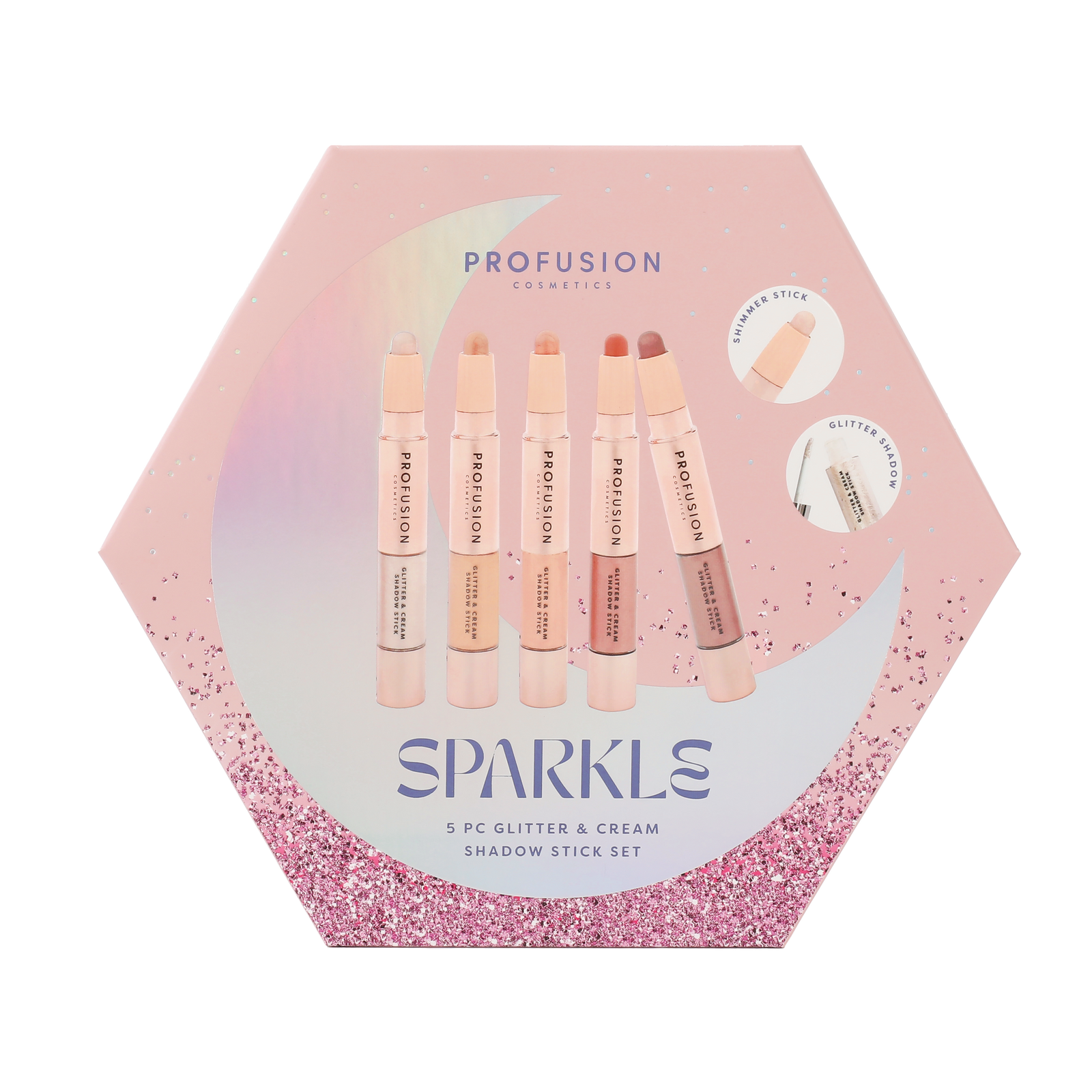 Sparkle 5 PC Cream Shadow Set