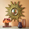 Lovecup Gold Antique Finish Sunburst Mirror L001