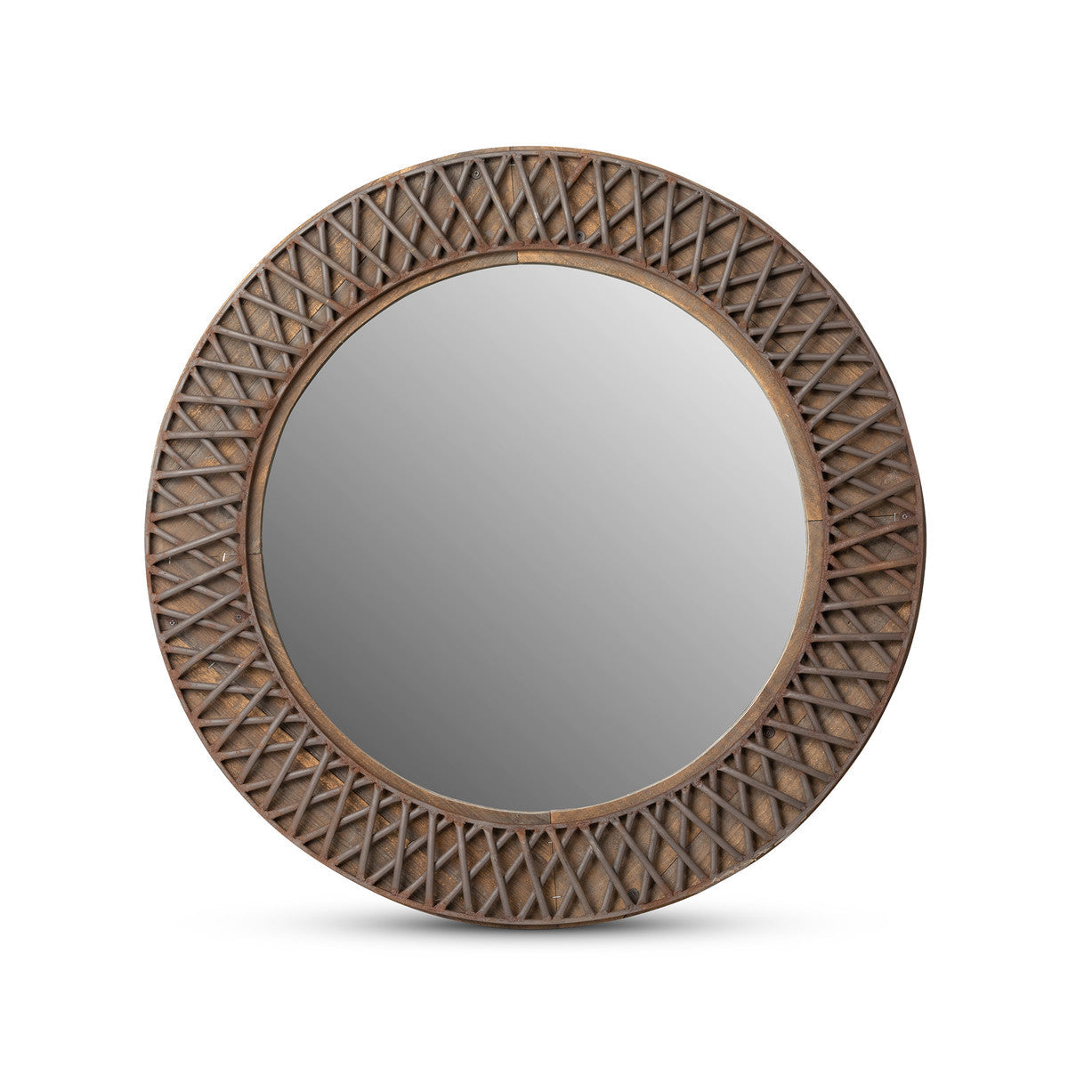 Lovecup Lattice Round Wall Mirror L257