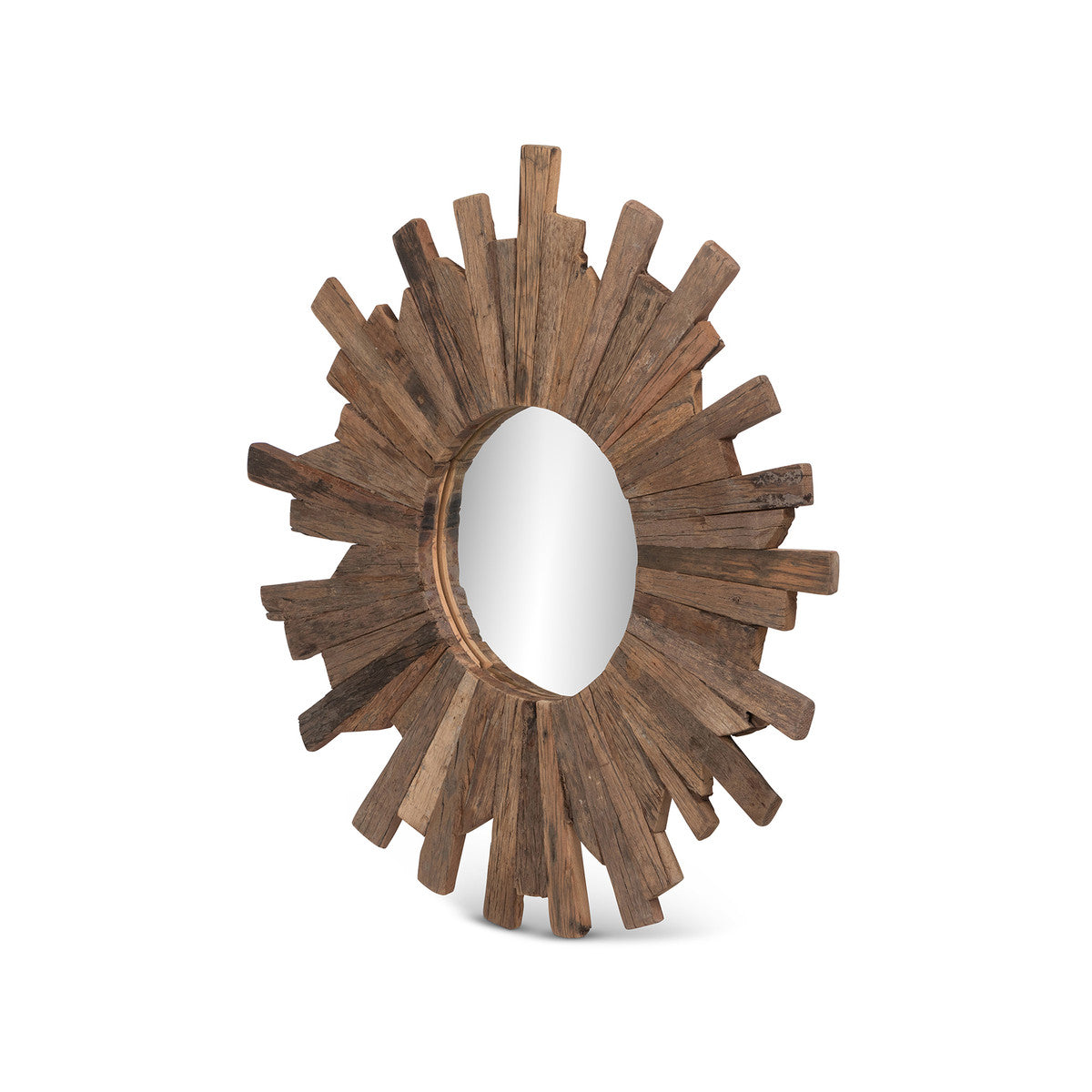 Lovecup Railway Wood Starburst Mirror L011