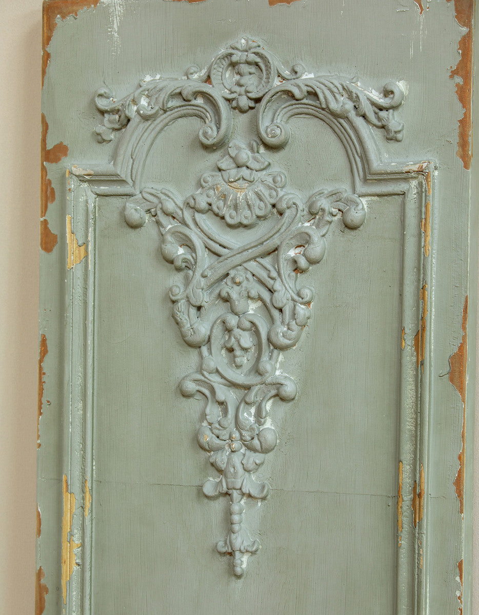 Lovecup French Country Aged Gray Wall Panel L453