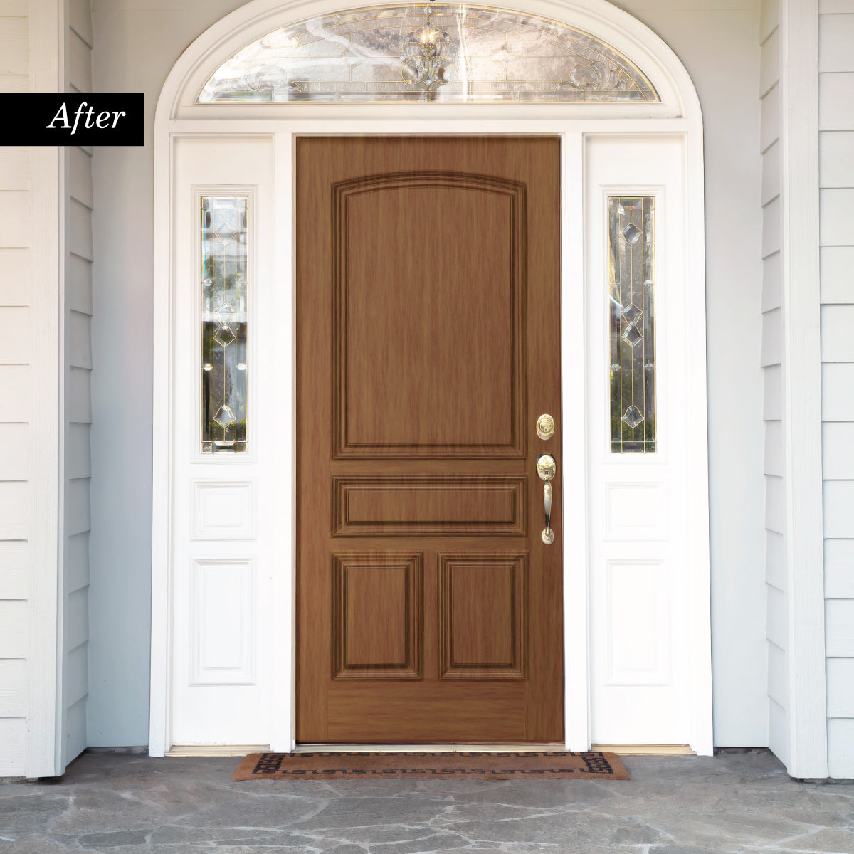 Giani English Oak Wood Look Kit for Front Doors