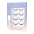 Juego de 4 pares de pestañas postizas de lujo Frosted Snow Sparkle