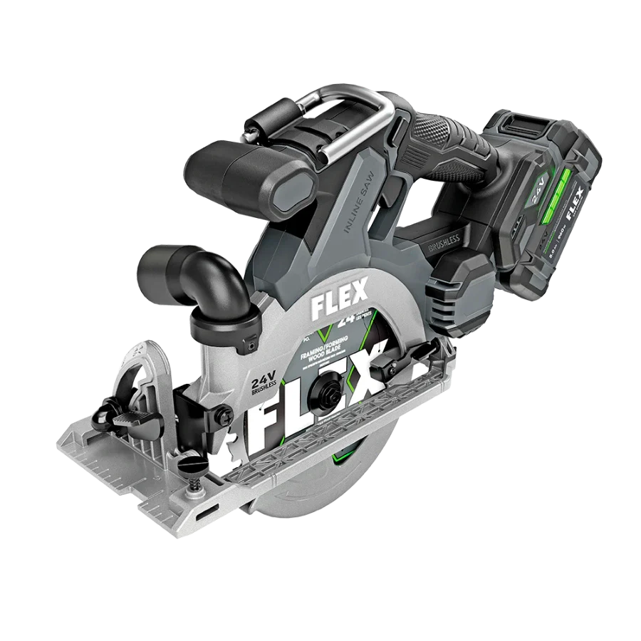 FLEX FX2131A-Z 6-1/2" In-Line Circular Saw (Tool Only)