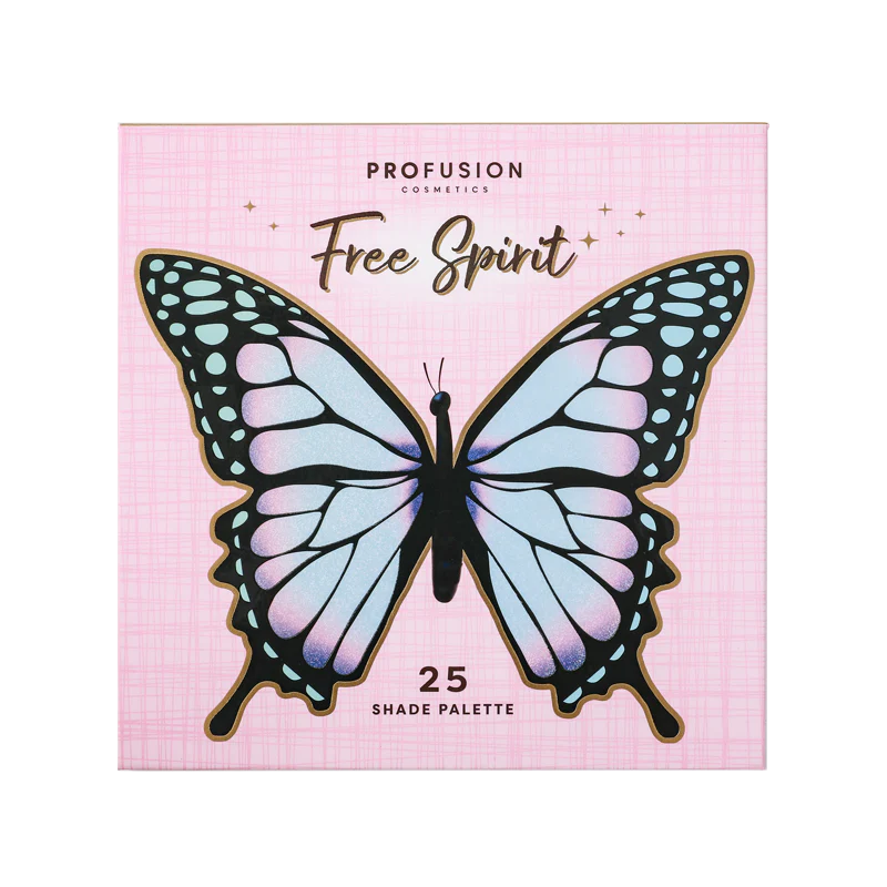 Empowered Butterfly | Free Spirit 25-Shade Palette Eye Shadow