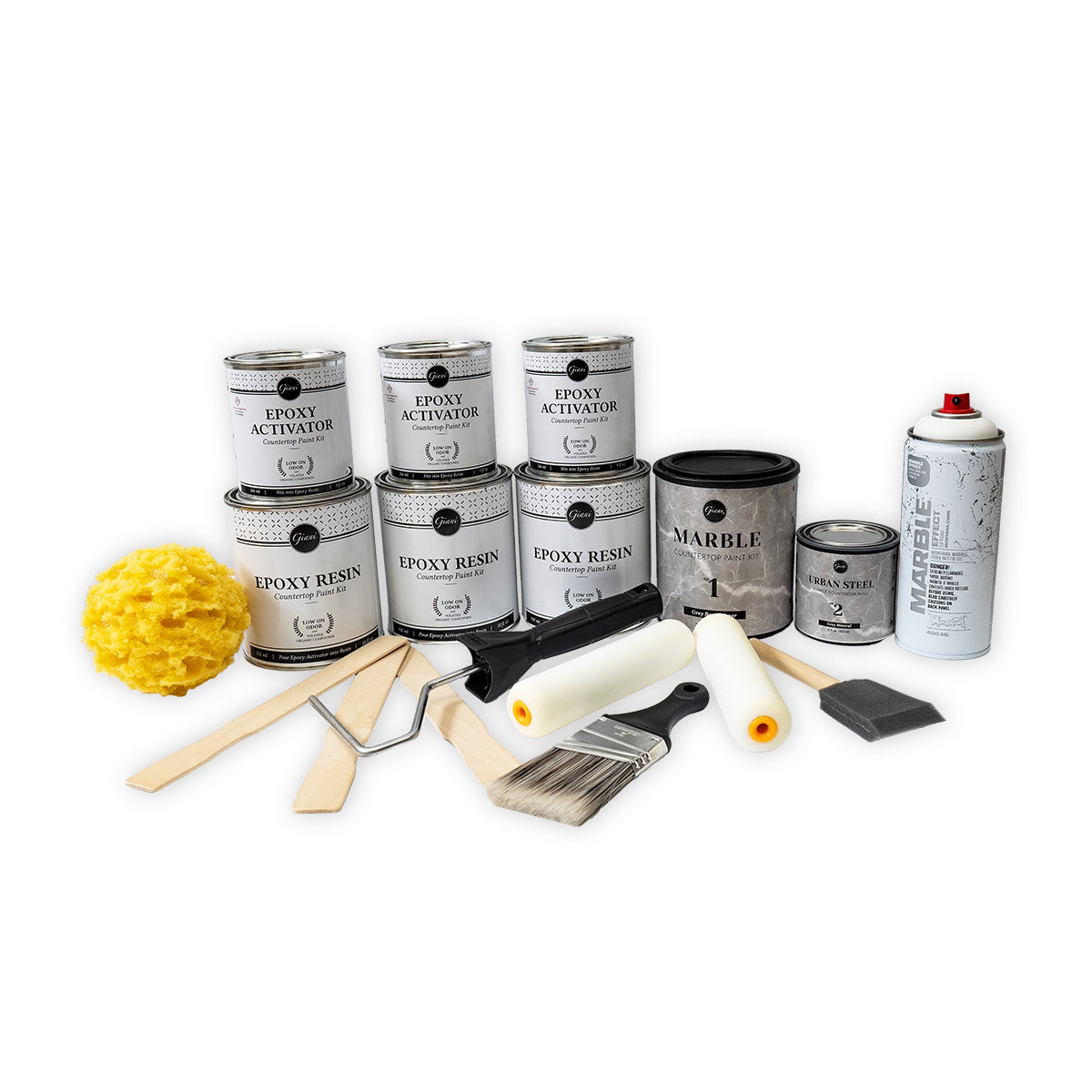 Giani Emperador Grey Marble Countertop Paint Kit