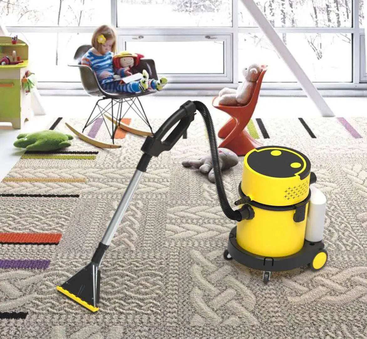 SM20 Wet Dry Shampoo Vacuum Cleaner, Multiple Function Shop Vac, Yellow