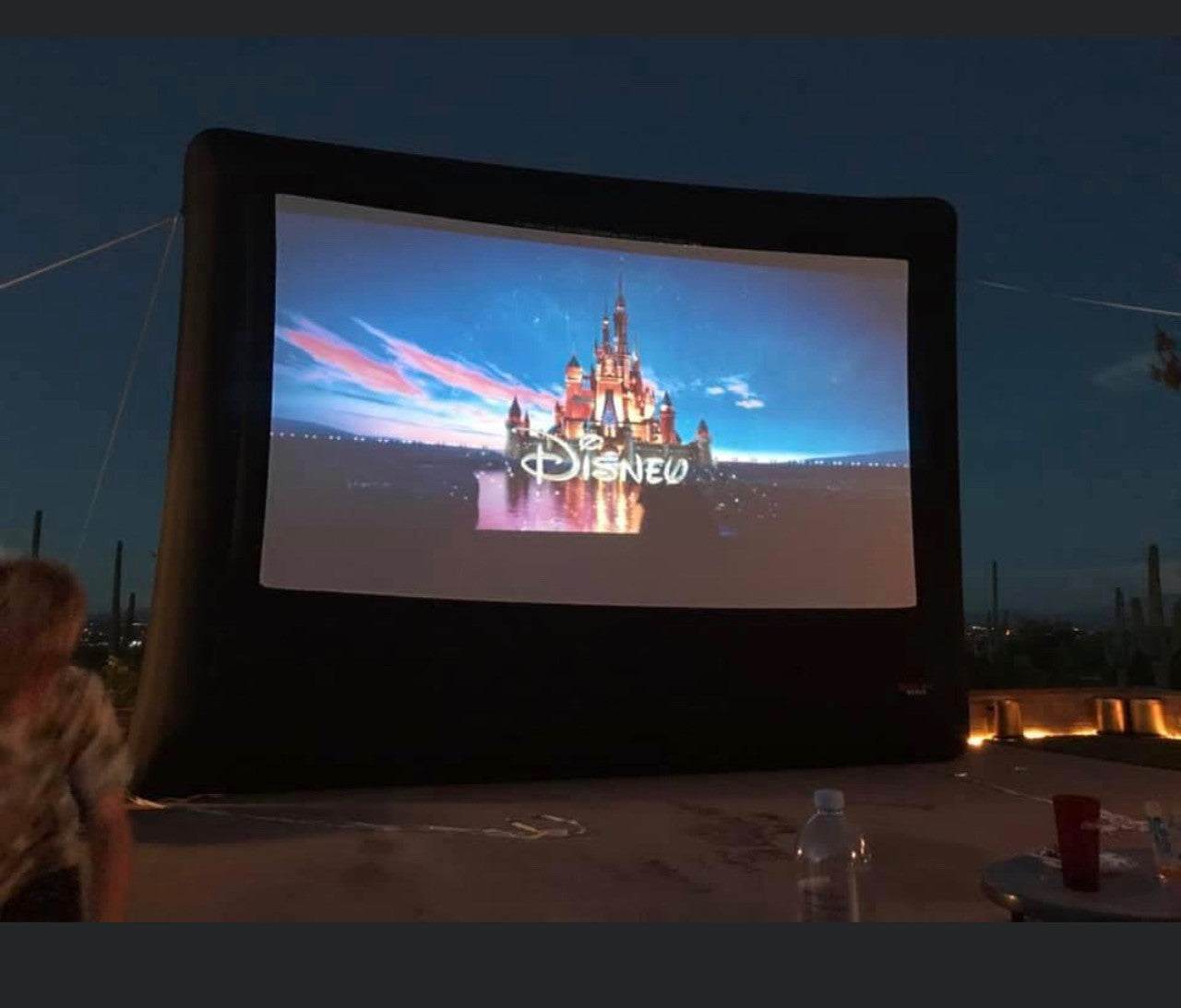 Elite Outdoor Movies Home 17' Inflatable Screen