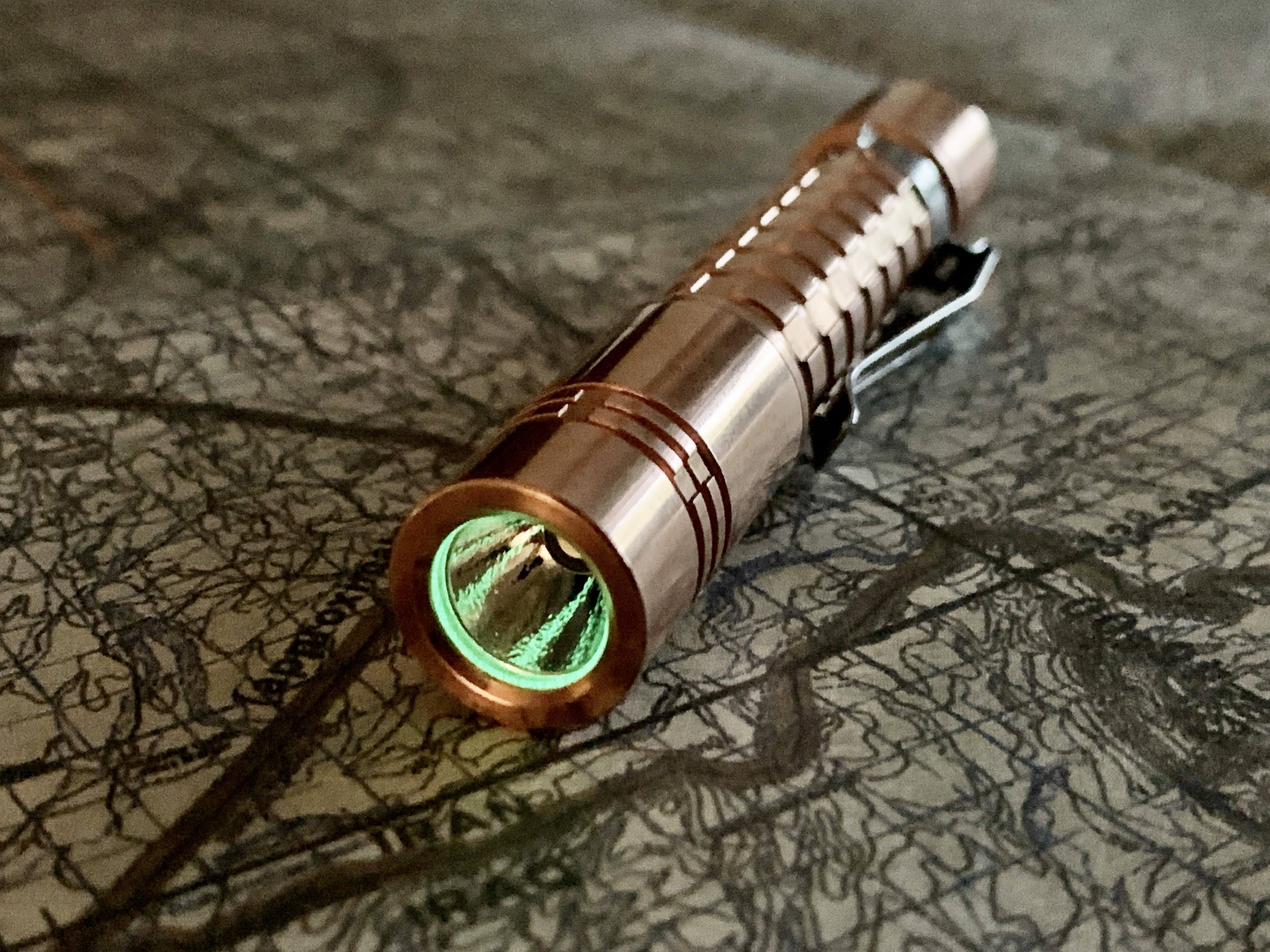 ReyLight Copper AAA/10440 Kit + Battery + Smart Charger