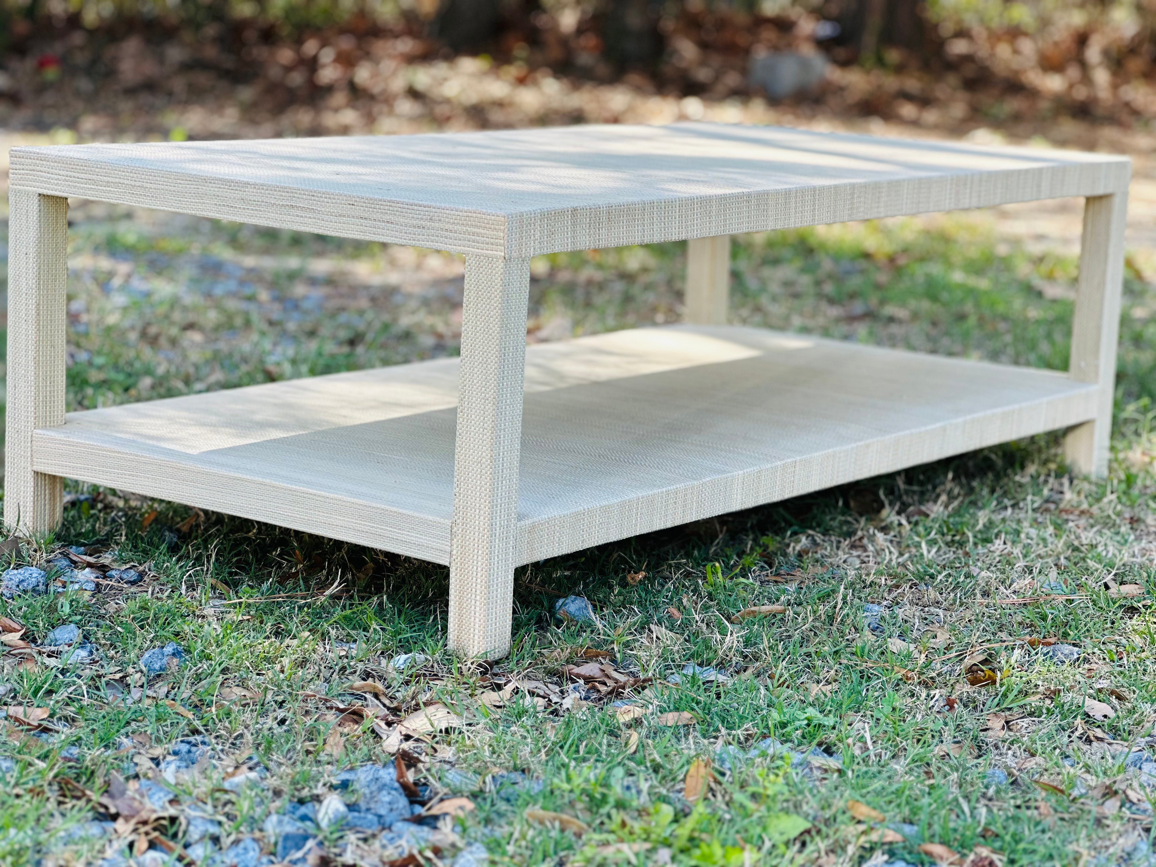 Belfast Rectangular Coffee Table - Natural - IN STOCK AND SHIPPING