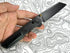 VOSTEED - Dachshund - Ultra Premium Crossbar Lock (3.25" BLK Stonewash M390 Blade & Titanium Handle)