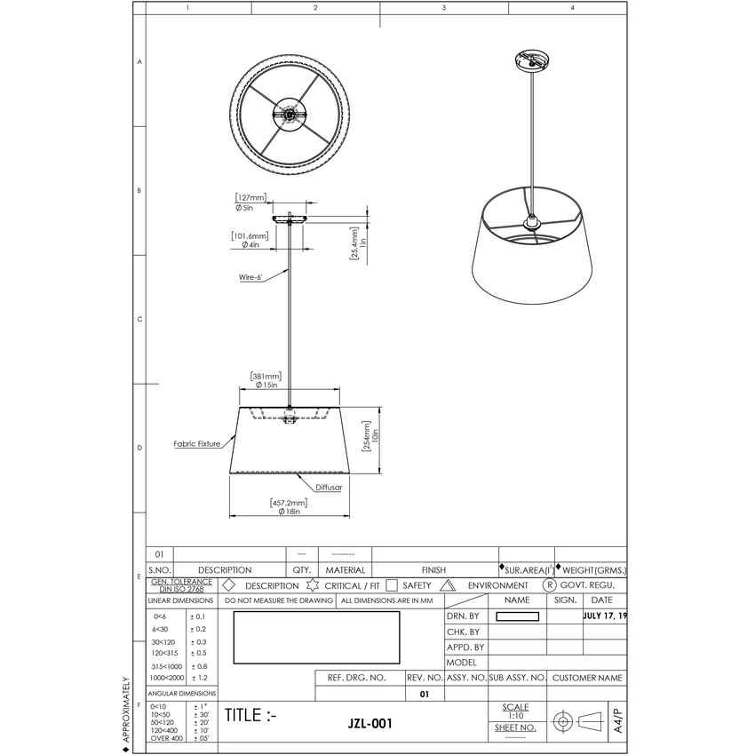 Allentsteig Traditional Ceiling Lighting