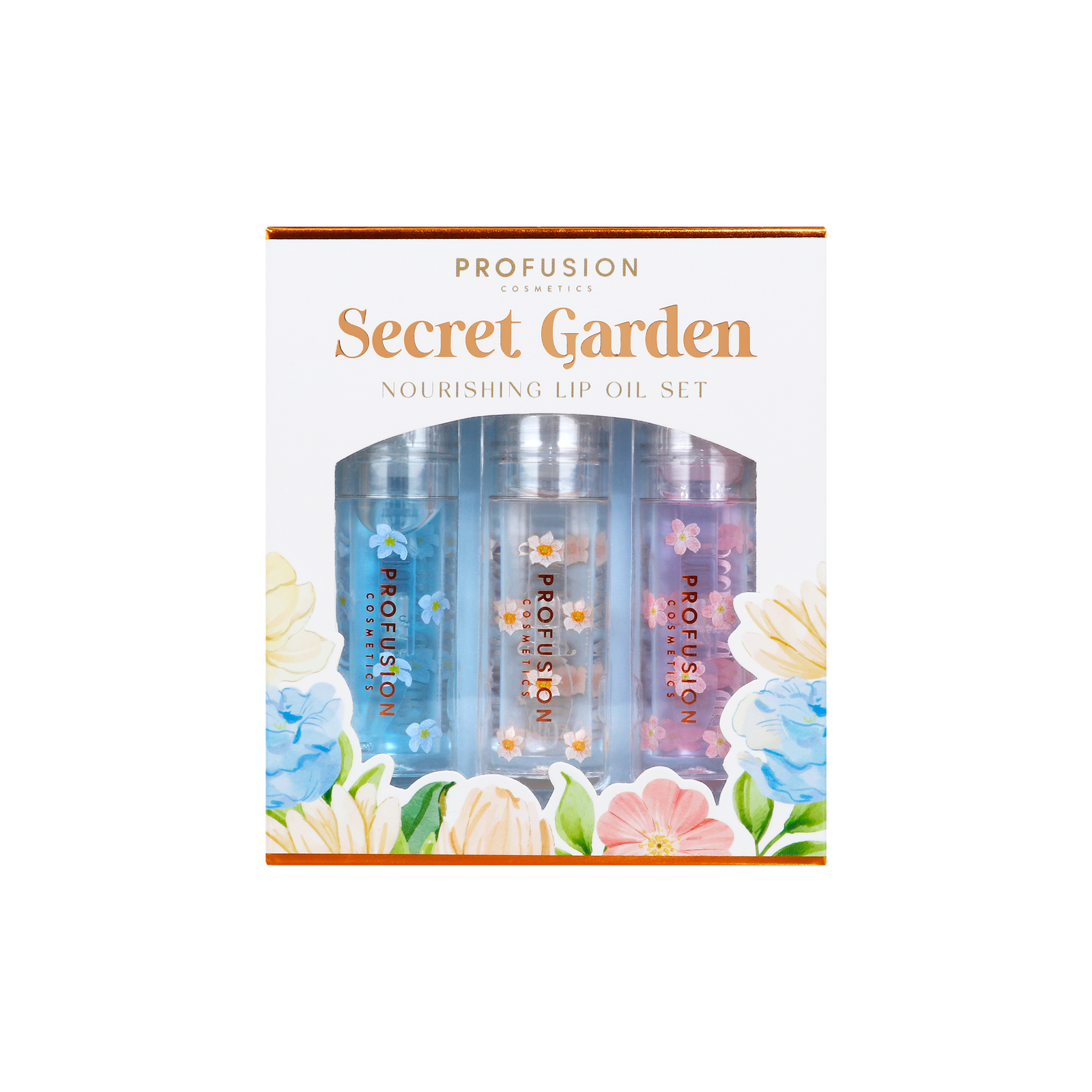 Petal Perfect | Secret Garden Nourishing Lip Oil Set