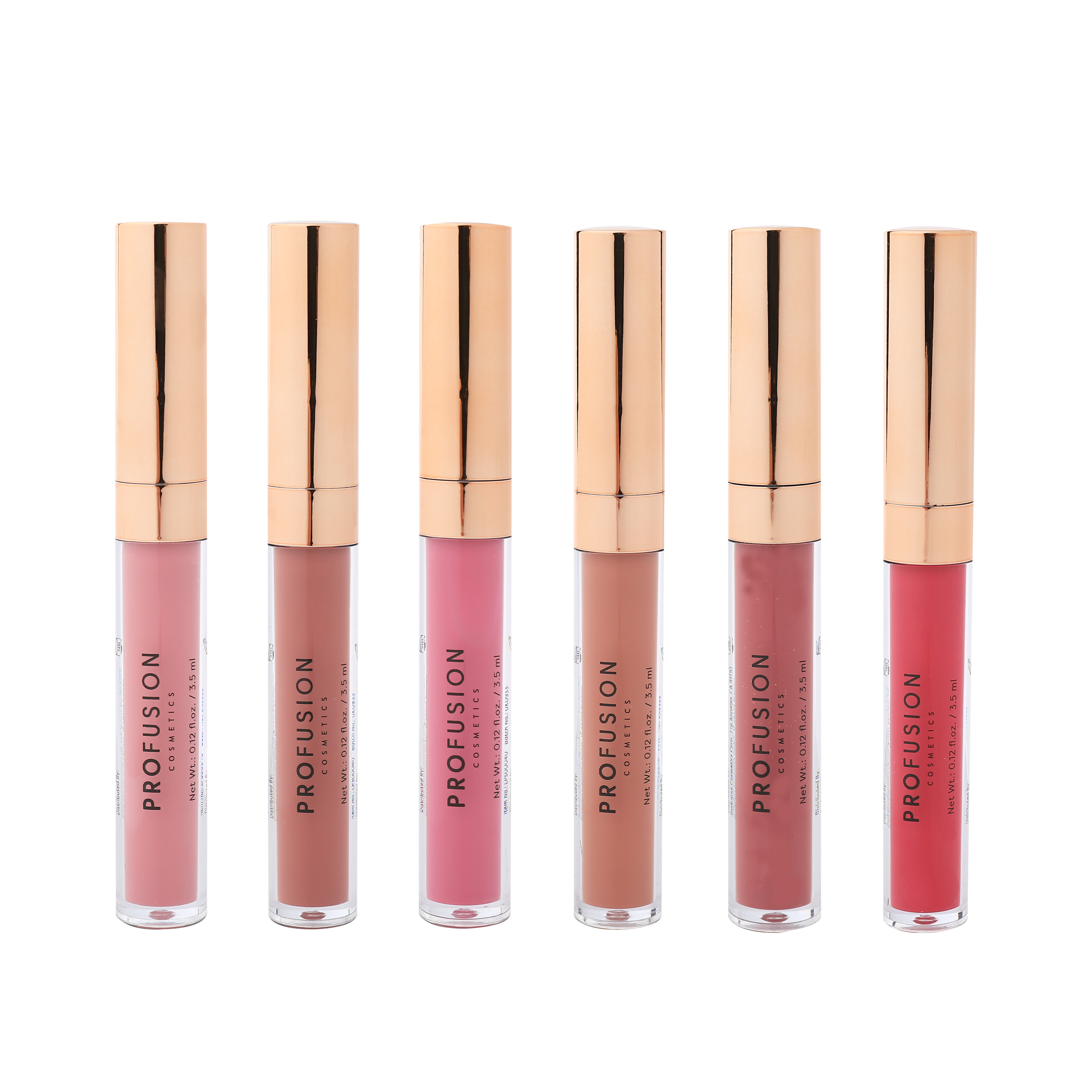 Glossy Pout 6 PC Lip Gloss Set