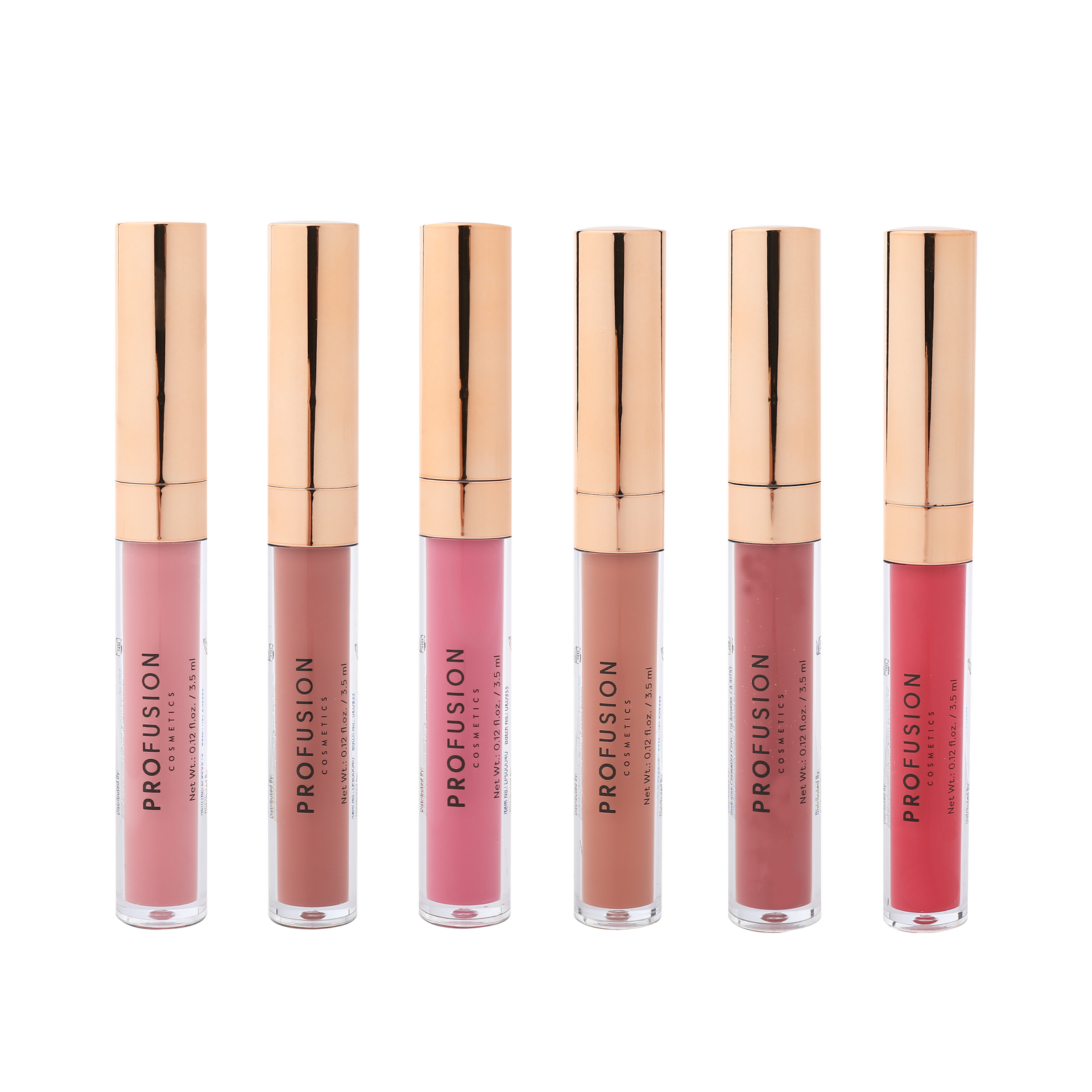 Glossy Pout 6 PC Lip Gloss Set