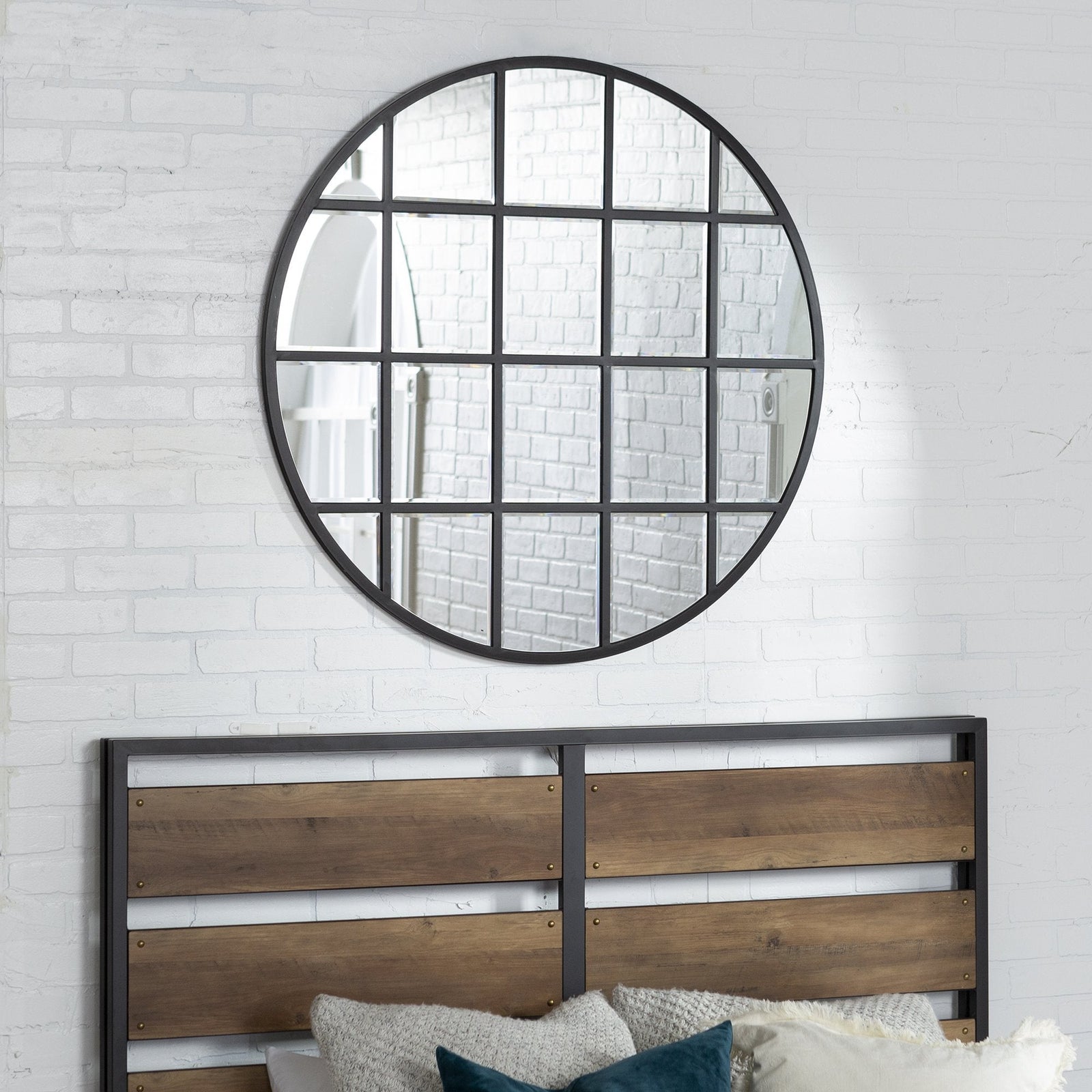 Beveled Window Mirror