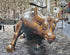 Mosaic Contemporary Wall Art - Wall Street Bull