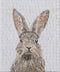 Bunny Mosaic Art - Animal Artwork