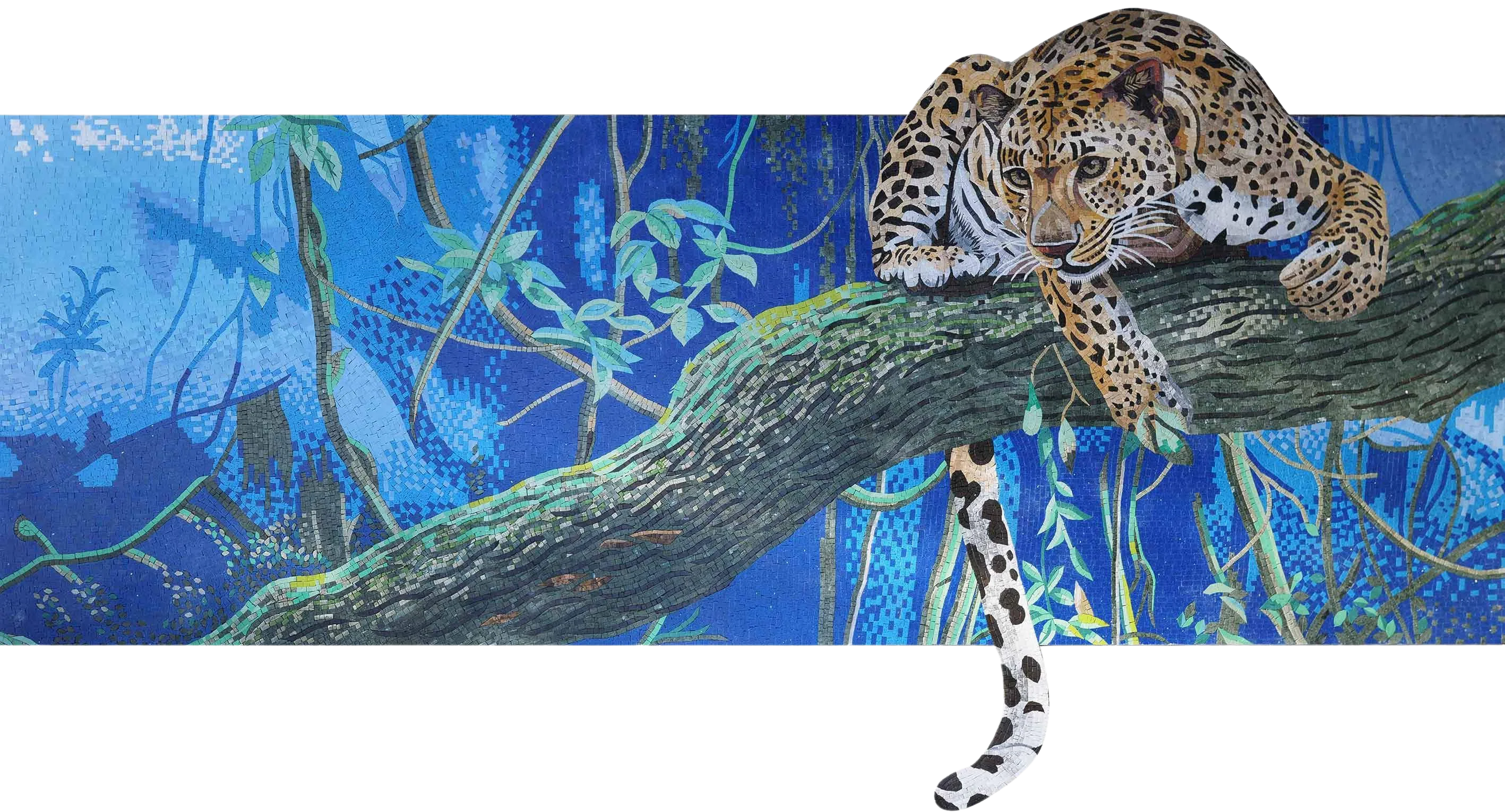 Leopard Mosaic - Contemporary Art