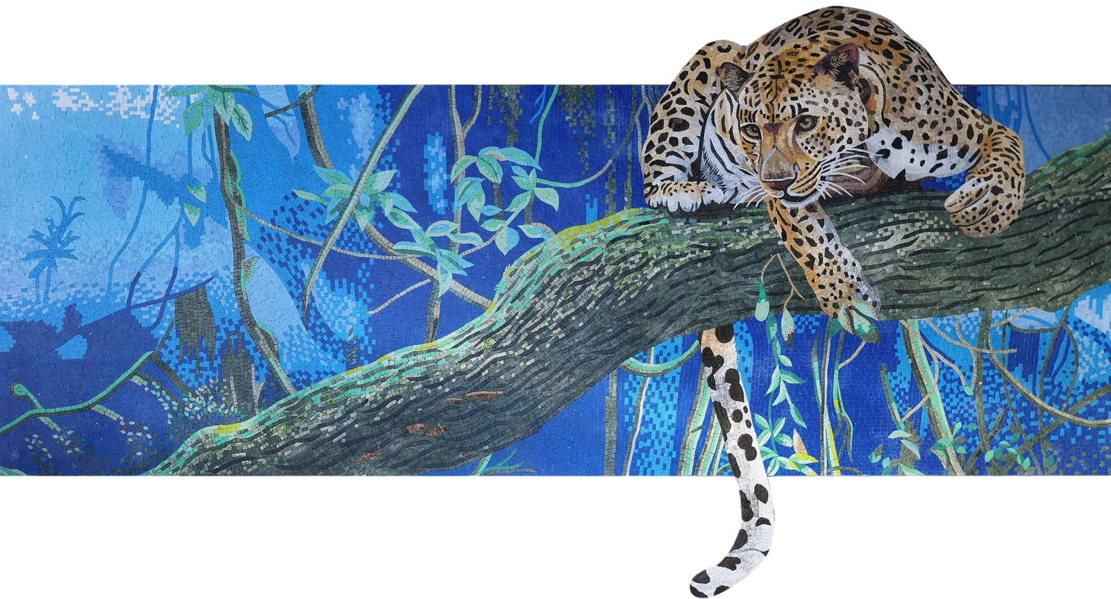 Leopard Mosaic - Contemporary Art