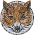 Mosaic Marble Artwork - Foxy