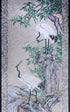 Oriental Stork Mosaic Wall Mural