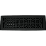 Cast Aluminum Cathedral Vent Cover - Black