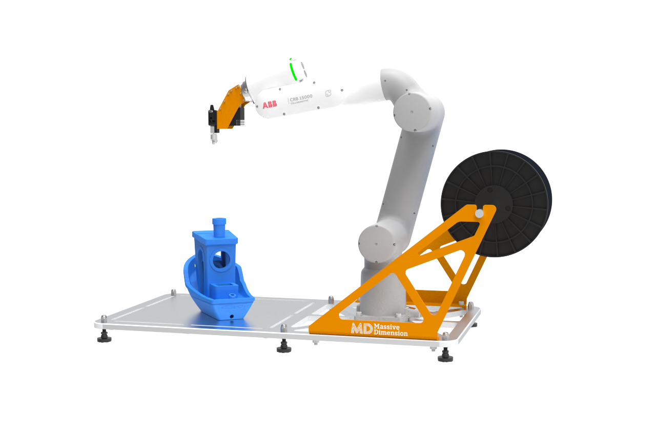 MDAC1 3D Printing Cell - Cobot 6 Axis 3D Printer