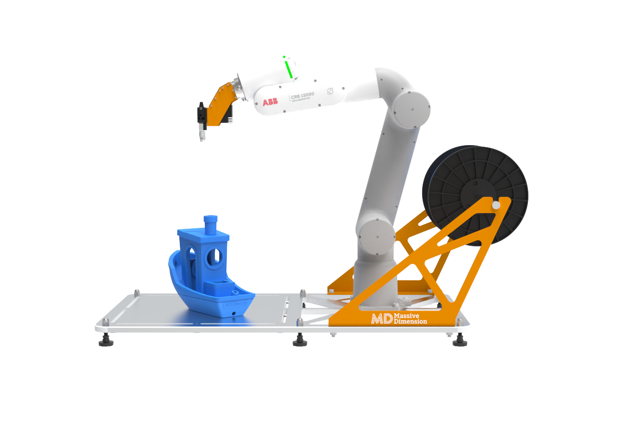 MDAC1 3D Printing Cell - Cobot 6 Axis 3D Printer