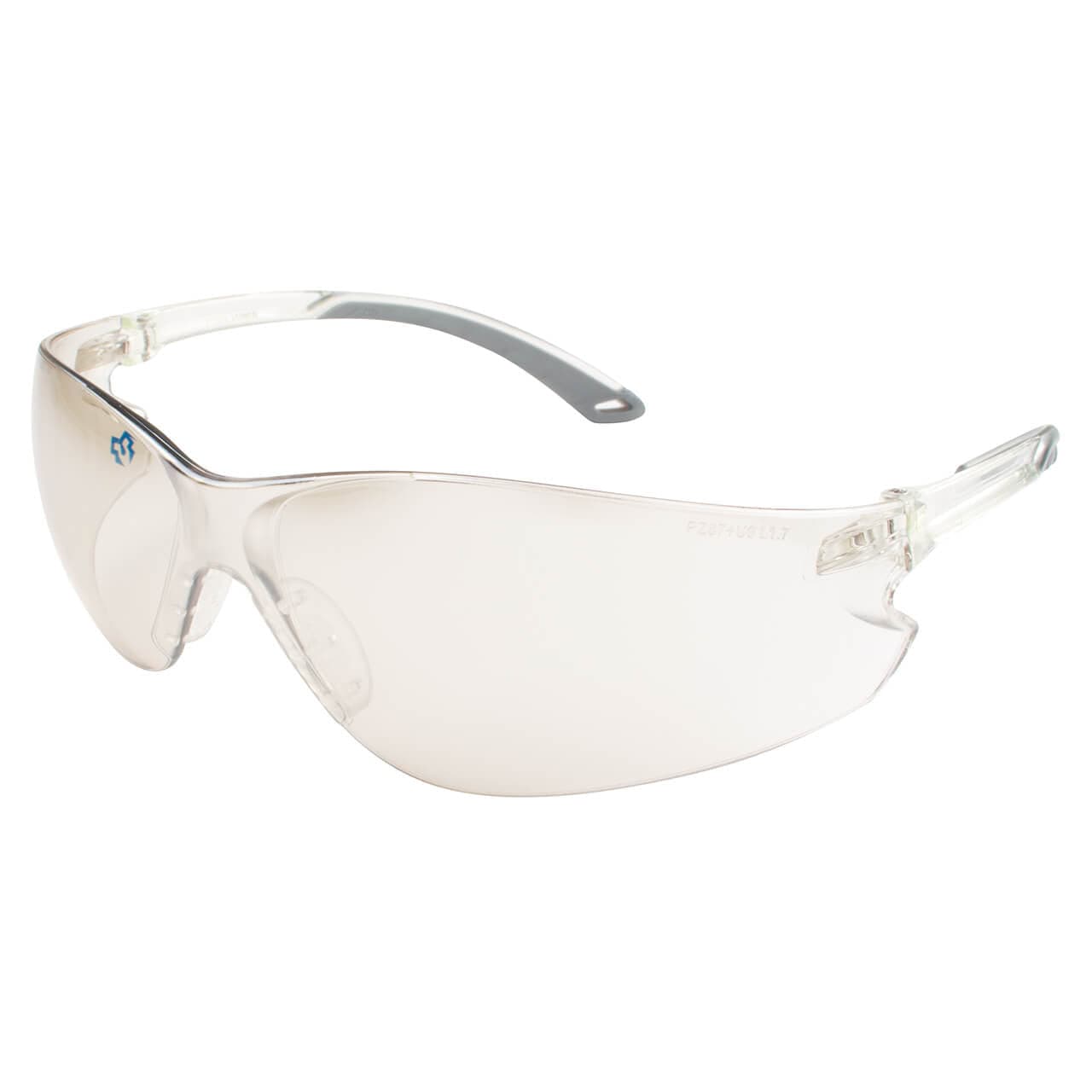 METEL M20 Safety Glasses Ultra-Lightweight, Flexible Temples, Soft Nosepiece, Wraparound Lens