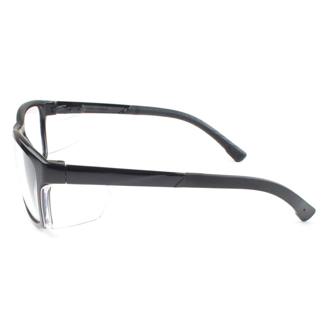 METEL M40 Safety Glasses Lightweight Retro Frame, Side Shields, Flexible Temples, Multiple Lens Options