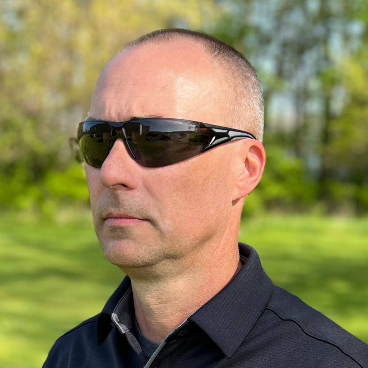 METEL M50 Safety Glasses Lightweight, Flexible Temples, Soft Nose, Multiple Lens Options