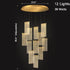 Varenna | Gold Long Hanging Light Fixture