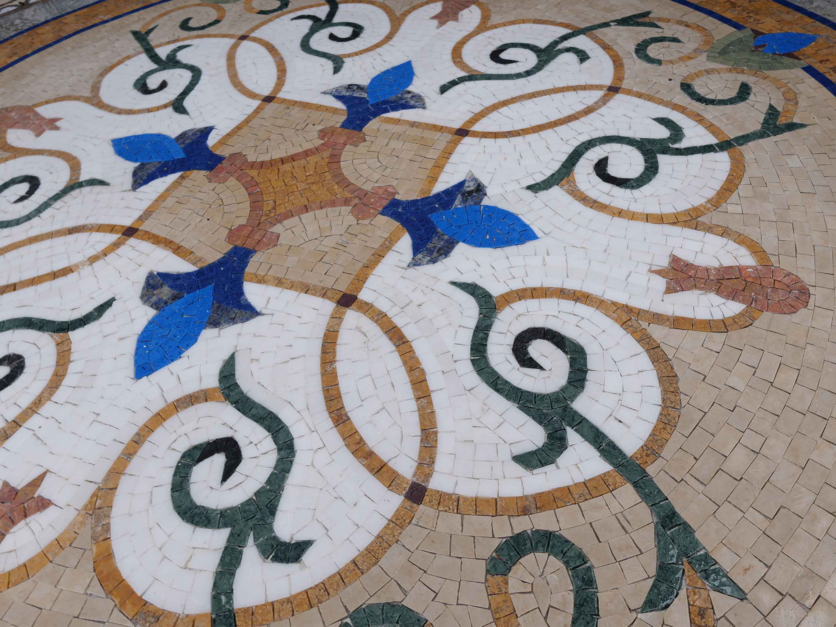 Medallion Mosaic Floral Patterns