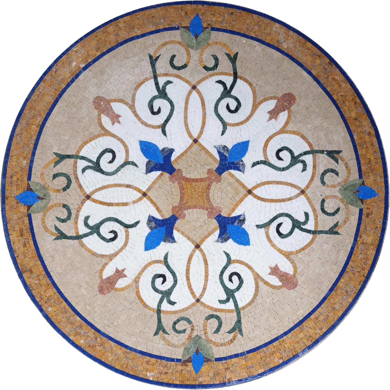 Medallion Mosaic Floral Patterns