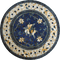 Jasmine Blues - Mosaic Medallion