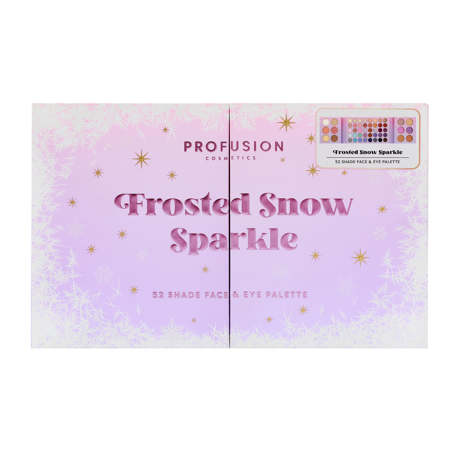 Frosted Snow Sparkle | 52 Shade Face & Eye Palette