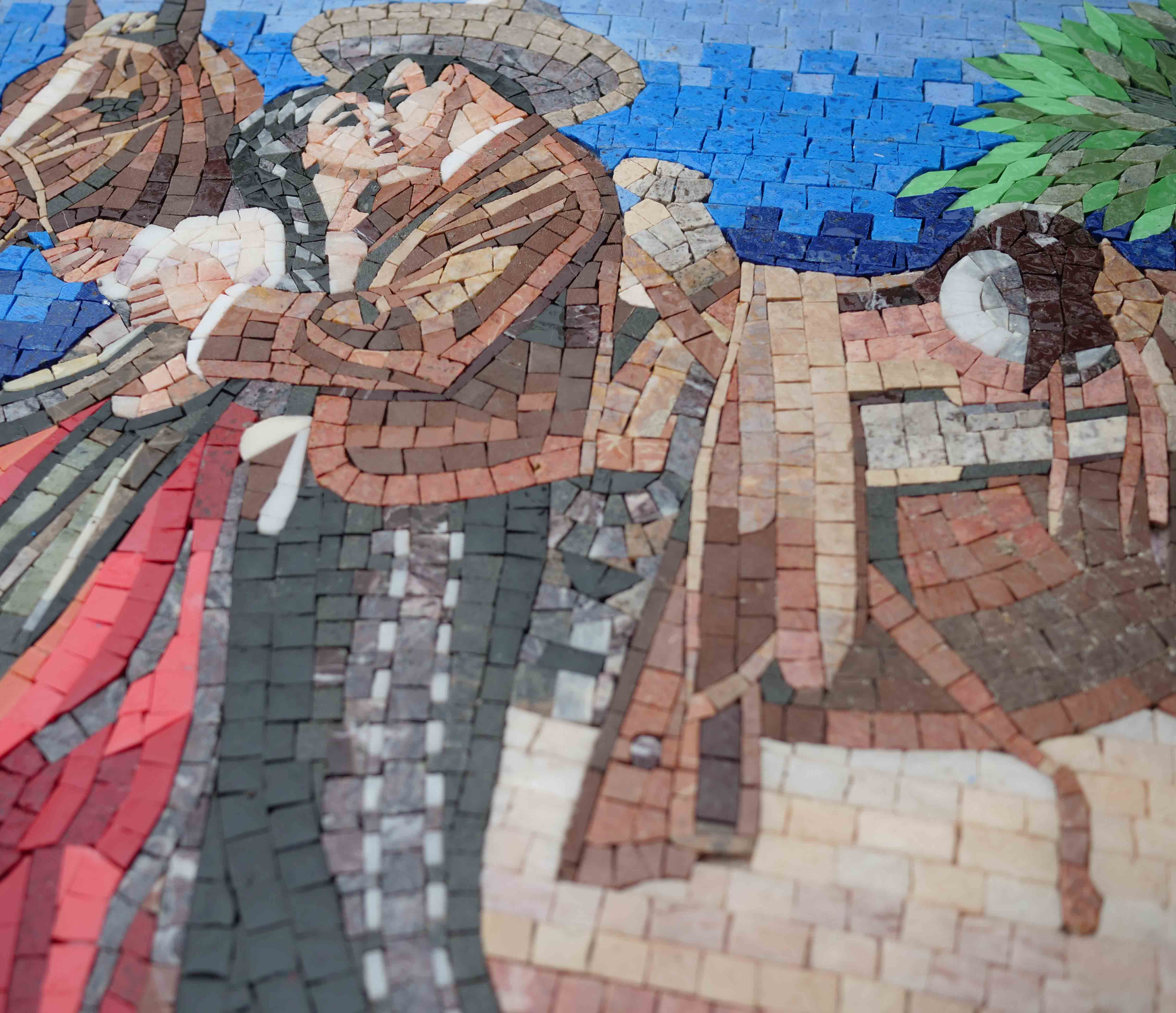 Mexican Lovers - Mosaic Artwork