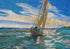 Mosaic Tile Art - Magnificent Sailboat